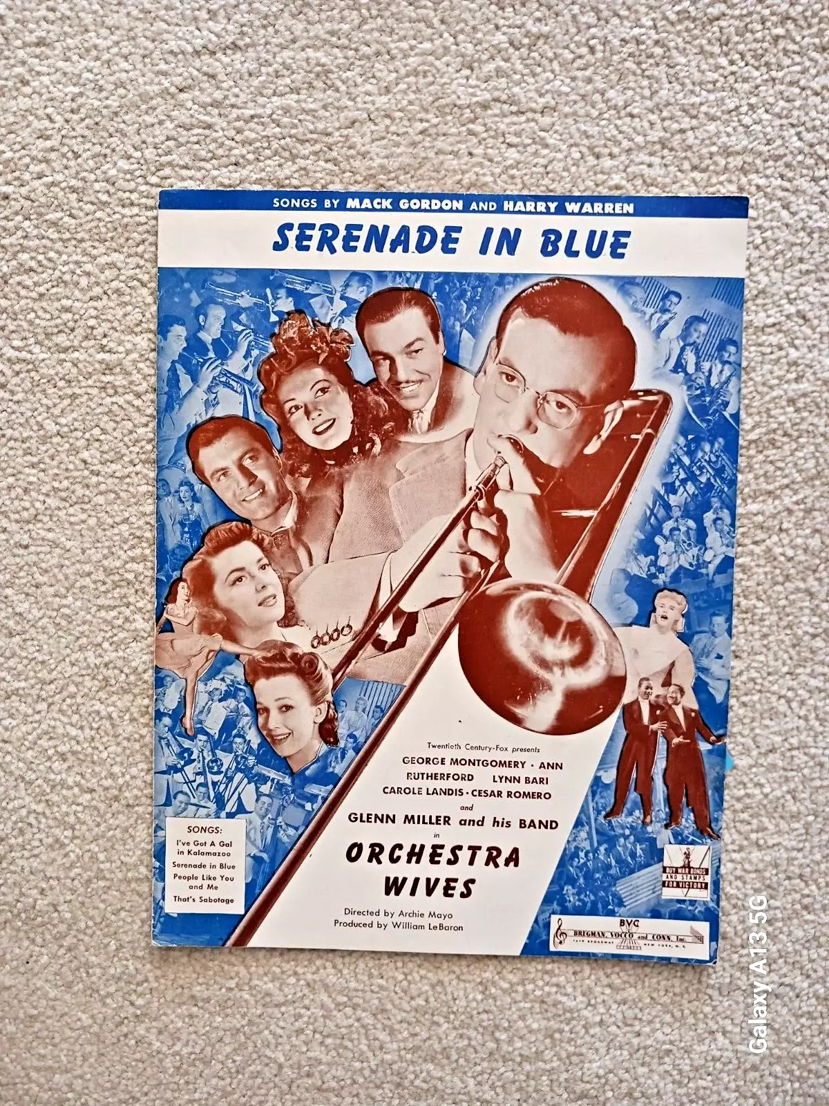 Serenade in Blue (sheet music) - €5,16 EUR