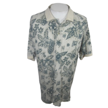 Big Dogs vintage Men Hawaiian Polo shirt pit2pit 23 XL 90s, cotton jersey as is - £11.89 GBP