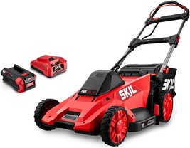 SKIL PM4910-10 PWR CORE 40 20-Inch 40V Brushless Push Mower Kit Includes 5.0Ah - £342.11 GBP