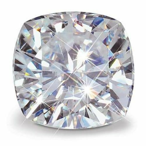 Primary image for 2.00ct Moissanite Cushion Cut Forever Brilliant Loose Stone 7.5 mm 