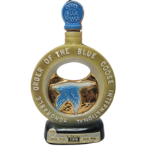 Vintage Decanter Honorable Order of the Blue Goose Jim Beam Bourbon Decanter - £9.96 GBP