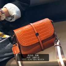 Versatile Single Shoulder Messenger Bags Grain Cowhide Lady Satchels Fashion Wom - £62.53 GBP