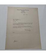 Antique Letter Beaumont Texas Goodhue Building Major Realty Co 1935 - €43,93 EUR