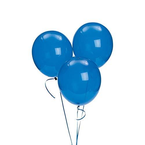 Blue Latex Balloons, 11 inch - Set of 24 - Party and Event Decor - $3.30