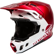 FLY RACING Formula CC Centrum Helmet, Metallic Red/White, Men&#39;s Large - £392.01 GBP