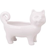 Apropos Kitty Cat 91832 Ceramic 3D Sculpted Footed Tidbit Bowl 7 oz Whit... - $418.22 MXN