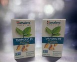 *2* Himalaya, Turmeric 95 with Curcumin, 30 Vegetarian Capsules June 2025 - $28.50