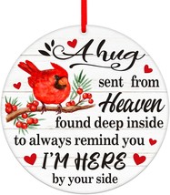 Red Cardinal Christmas Ornaments Christmas in Heaven Ornament for Christmas Tree - £14.58 GBP