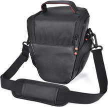 Black Fosoto Dslr Camera Case Nylon Holster Bag Compatible With Nikon, A... - $27.86