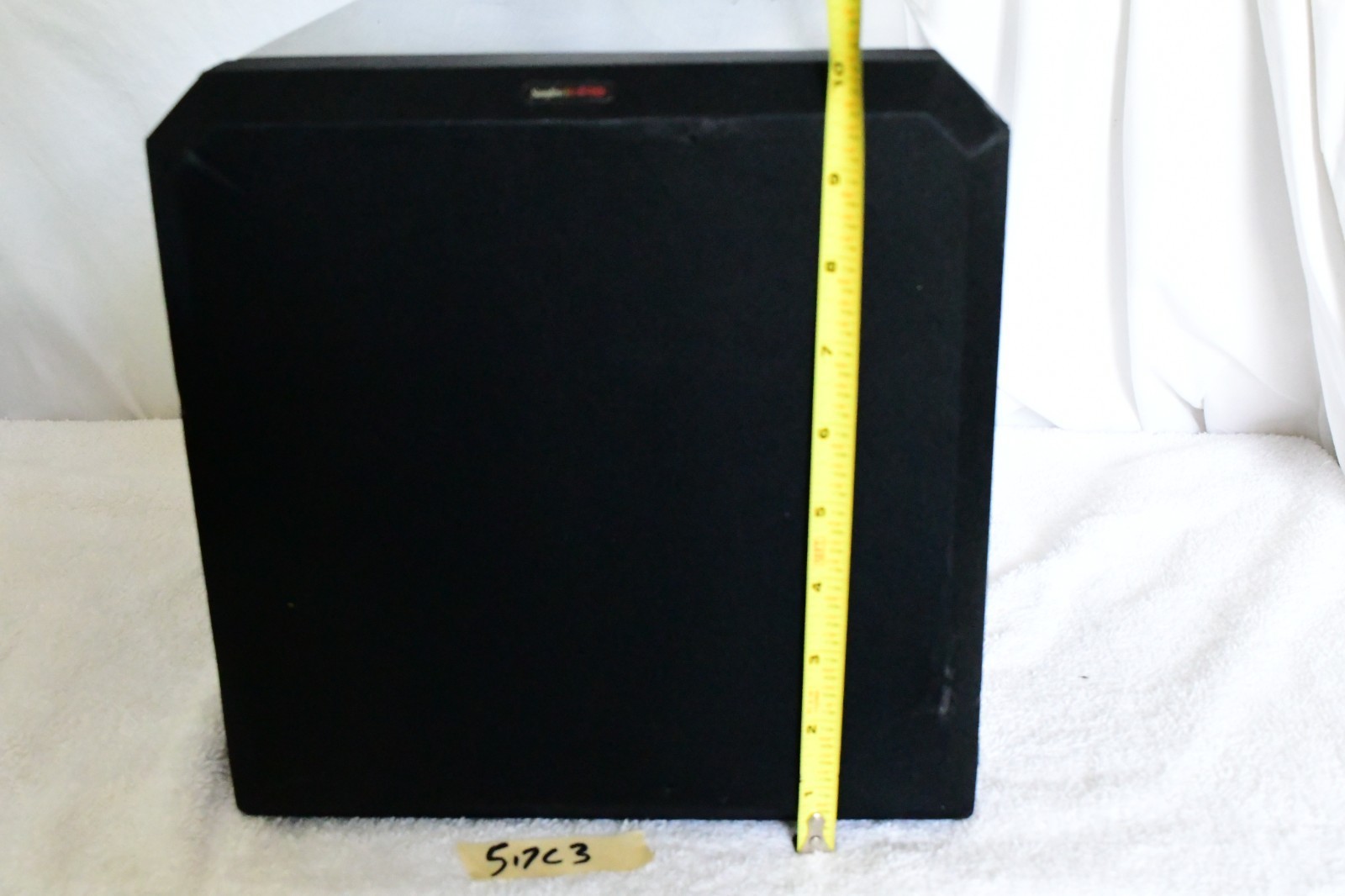 Sunfire HRS-8 Subwoofer works BUT HAS FEEDBACK/DISTORTION-FOR REPAIR AS ... - $295.75