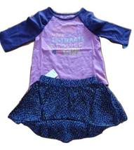 NWT Cat &amp; Jack &quot;Never Underestimate Power of Girls&quot; Top and Skirt Size 2T - £11.72 GBP