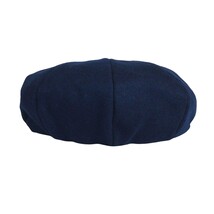 Mens Fashion Classic Flannel Wool Apple Cap Hat by Bruno Capelo ME902 Navy Blue image 3