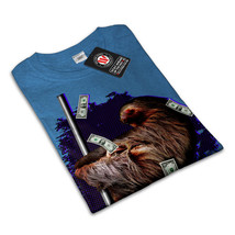 Sloth Cash Funny Animal Shirt Wild Funny Men T-shirt - £10.29 GBP