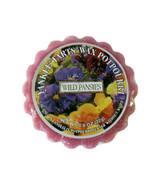 Yankee Candle WILD PANSIES Wax Melt Potpourri Tart Single NOS Retired - $5.00