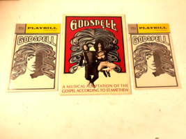 Vintage Program and Two Wilbur Theatre Playbills from the Musical &quot;Godsp... - $35.22
