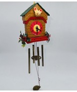 Vintage Christmas Cuckoo Clock Mouse WINDCHIME Plastic KITSCHY MadeIn Ho... - €21,70 EUR