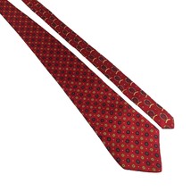 Tommy Hilfiger Mens Necktie Tie Vintage Designer Italian Silk Work Office Gift - £29.89 GBP