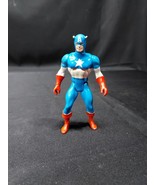 Vintage 1984 CAPTAIN AMERICA SECRET WARS Marvel Comics ACTION FIGURE Mattel - $163.26 MXN