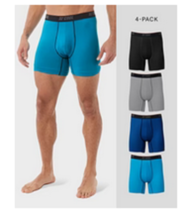 32 Degrees MEN&#39;S COOL ACTIVE BOXER BRIEF (4-Pack) - X Large - $32.57