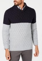 Tasso Elba Mens Cable Knit Sweater - $27.00