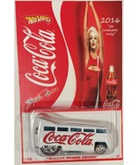 VW Drag Bus Custom Hot Wheels Coca Cola Marilyn Monroe Series w/RR - £135.24 GBP
