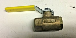 Bronze ball valve 1/2&quot; threaded pipe npt female Apollo Conbraco USA - $13.86
