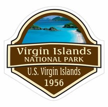 Virgin Islands National Park Sticker R1460 U.S. Virgin Islands YOU CHOOSE SIZE - $1.95+