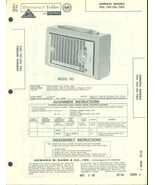 1960 Photofact 4-page Folder ADMIRAL transistor radio model 742 743 - $20.73 CAD