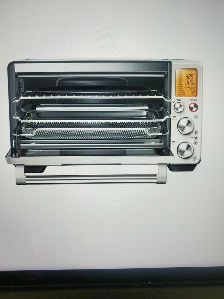 Breville Air Fry Set Of 3 Rack Tray Mesh Basket For Smart Oven Air