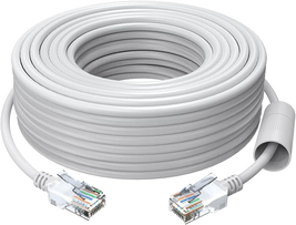 Cat5E Ethernet Cable 100Ft High Speed Network RJ45 Wire Cord for POE Secur - $50.48