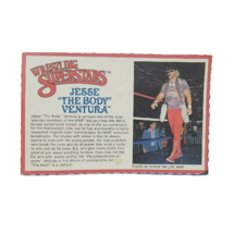 WWF VIntage LJN 1985 Wrestling Superstars Jesse The Body Ventura Figure Card - £7.68 GBP