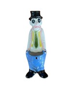 Baggy Pants Clown Hands In Pockets Black Top Hat Succulent Planter 6.5 I... - £27.65 GBP