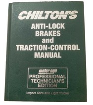 Chilton Anti-Lock Brakes &amp; Traction Control Manual Import Cars Trucks 19... - $44.55