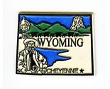 Wyoming Cheyenne 4 Color Fridge Magnet - $7.99