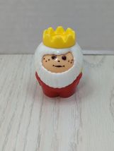 Little Tikes Toddle Tots Red King crown figure castle replacement piece ... - $5.93