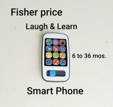 Fisher-Price Laugh &amp; Learn Smart Phone Blue Light Up Musical - £4.05 GBP