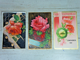 Lot 3 Victorian 1912 Postcard Samson Brothers Other Roundup MT Floral Germany - £21.89 GBP