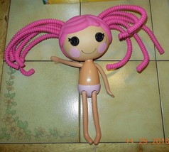2009 MGA Lalaloopsy JEWEL SPARKLES Pink Silly Hair Large Full Size Doll - $14.43