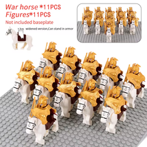 Medieval Rohan Knights soldiers Guard Army lotr Cavalier Action Figures #06 - $42.99