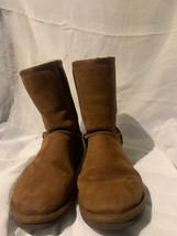 Ugg Australia Suede Boots Chocolate Size 5.5 Express Shipping - £34.51 GBP