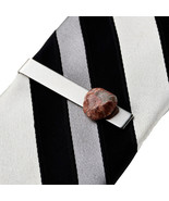 Genuine Clam Fossil Tie Clip - $241.77 MXN