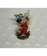 Disney DS 1940 Mickey Mouse Sorcerer Enamel Type Hat Cap or Label Pin  - $178.75 MXN