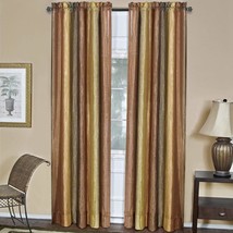 Ombre Panel Room Darkening Window Curtain - 63 Inch Length, 50 Inch Width - - $43.95