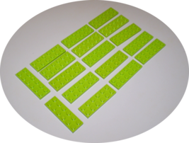 17 Used LEGO 2 x 6 Lime Green Plates 3795    - £7.95 GBP