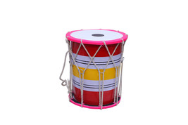Baby Plastic doori Dholak musical instrument colour multi 8 inch dholki ... - $59.00