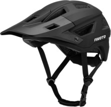 Favoto Mountain Bike Helmet - Dual Shell Lightweight Mtb Bicycle Helmet For - £36.61 GBP