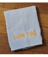 ADULT Embroidery Washcloth Towel Cum Rag Goldfish Thread - $167.95 MXN