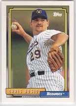 M) 1992 Topps Baseball Trading Card - Chris Bosio #638 - $1.97