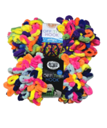 Lion Brand Yarns Off The Hook Peace Sign &amp; Tie Dye Jumbo Neon 3.5oz Yarn - $30.15 CAD