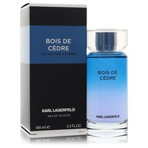 Bois De Cedre Cologne By Karl Lagerfeld Eau De Toilette Spray 3.3 oz - £43.48 GBP